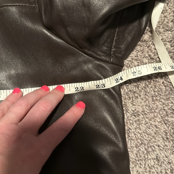 Mens Kenneth Cole Leather Jacket Size Large - Picture 10 of 11